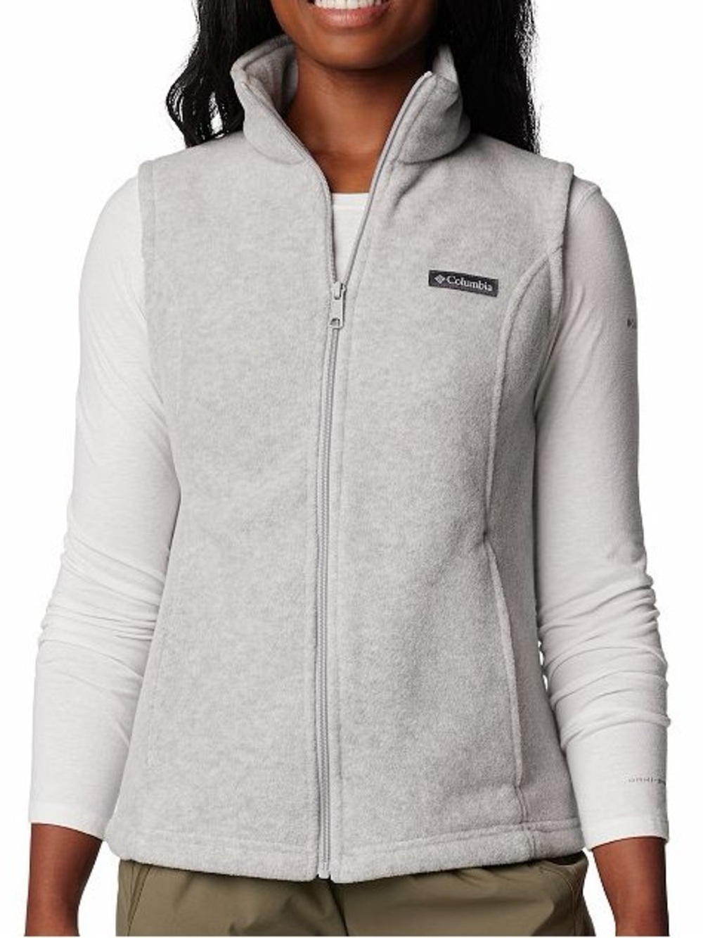 Columbia Benton Springs Vest - Light Gray Medium